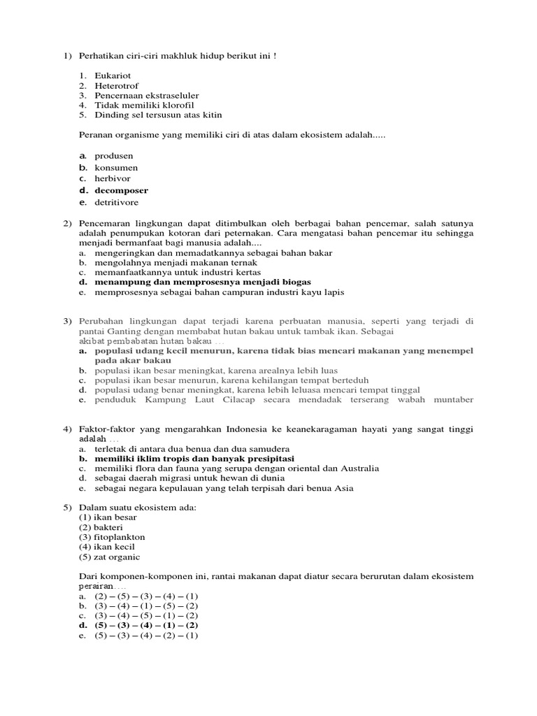 1 Soal Uas Kelas Pdf