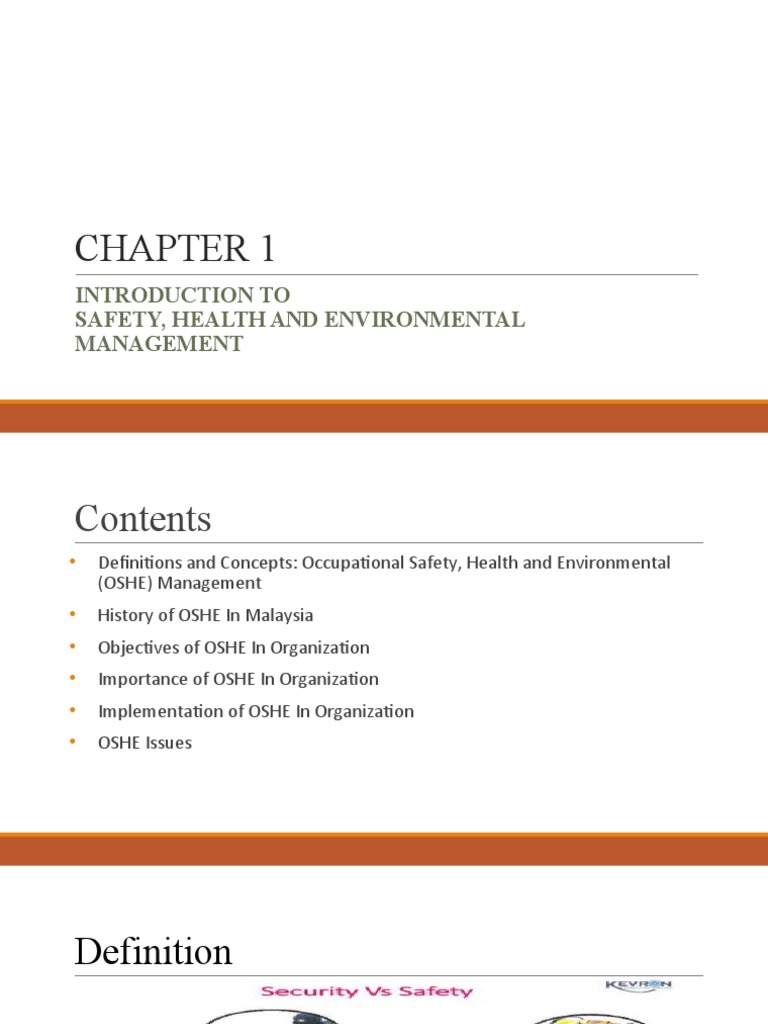 OSHE Management Overview in Malaysia | PDF | Occupational Safety And ...