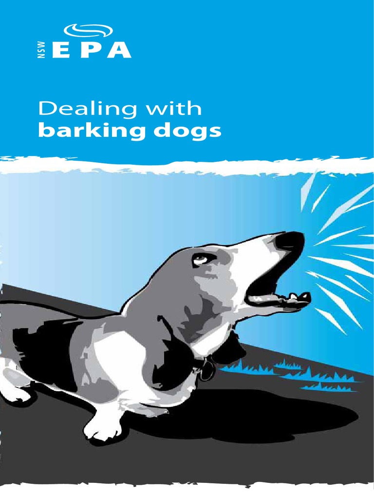 Dealing With Barking Dogs PDF Crimes Crime & Violence