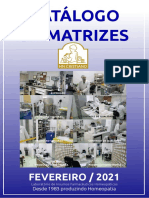 Catálogo de Matrizes: Fevereiro / 2021