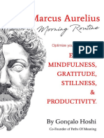 Marcus Aurelius Morning Routine Compressed