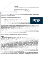 Dawne Plany Urządzenia Gospodarstwa Rezerwatowego Jako Źródło Informacji o Przemianach Zbiorowisk Leśny Objętych Ochroną Rezerwatową