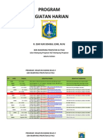 Program Kegiatan Harian Semester 1 2021