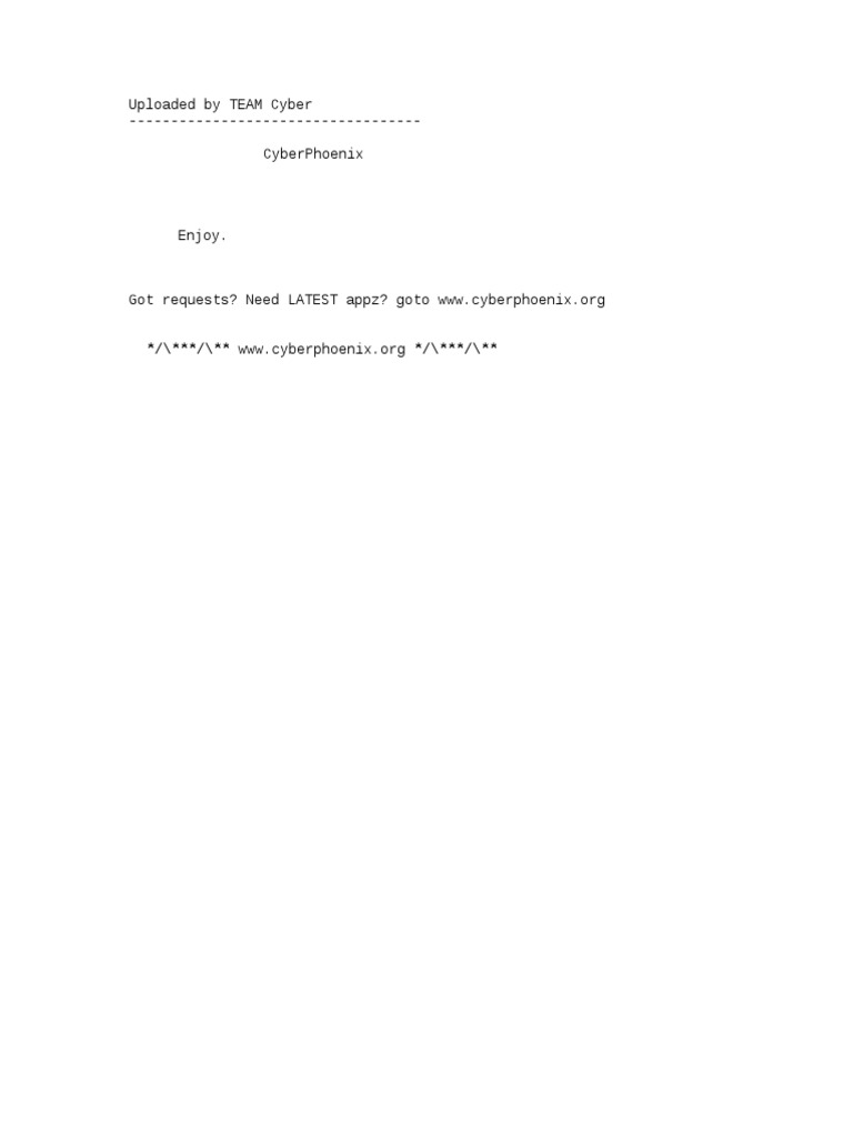 Read First | PDF