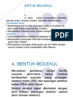 Bentuk Molekul