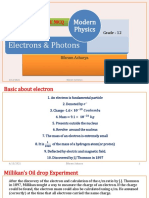 Electrons and Photons