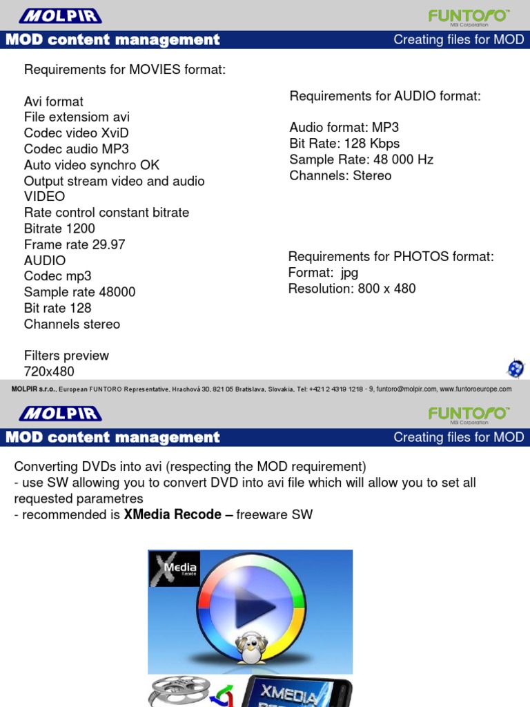 FUNTORO MOD File Creation Guide | PDF | Mp3 | Codec