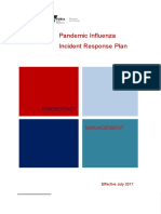 Pandemic Influenza Incident Response Plan: Emergency