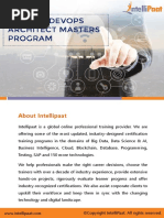 Intellipaats Cloud and DevOps Architect Masters Course