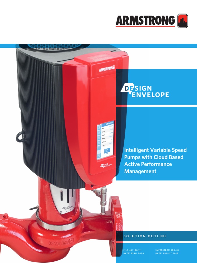 Armstrong Design Envelope Pumps PDF Pump Electric Motor