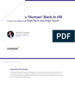 How to Balance High Tech and High Touch in HR