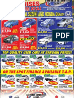 Top Quality Used Cars at Bargain Prices!: On The Spot Finance Available T.A.P