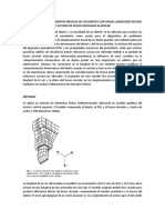 Efectos de la longitud de raíz y altura ósea en el desplazamiento inicial dental