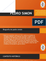 Biografía de Fray Pedro Simón en