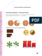 Guia 2 Representacion de Fracciones y Numeros Mixtos