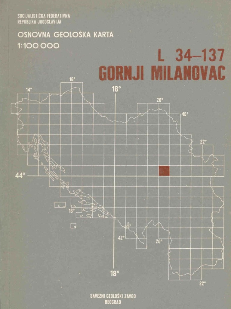 Gornji Milanovac PDF Geology Petrology
