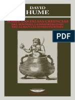 Hume, David - Sobre Las Falsas Creencias Del Suicidio, La Inmortalidad Del Alma y Las Supersticiones