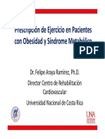 Beneficios Fisiológicos Pacientes Obesidad Síndrome Metabólico Agosto 2013