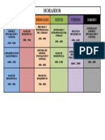 Horario Universidad