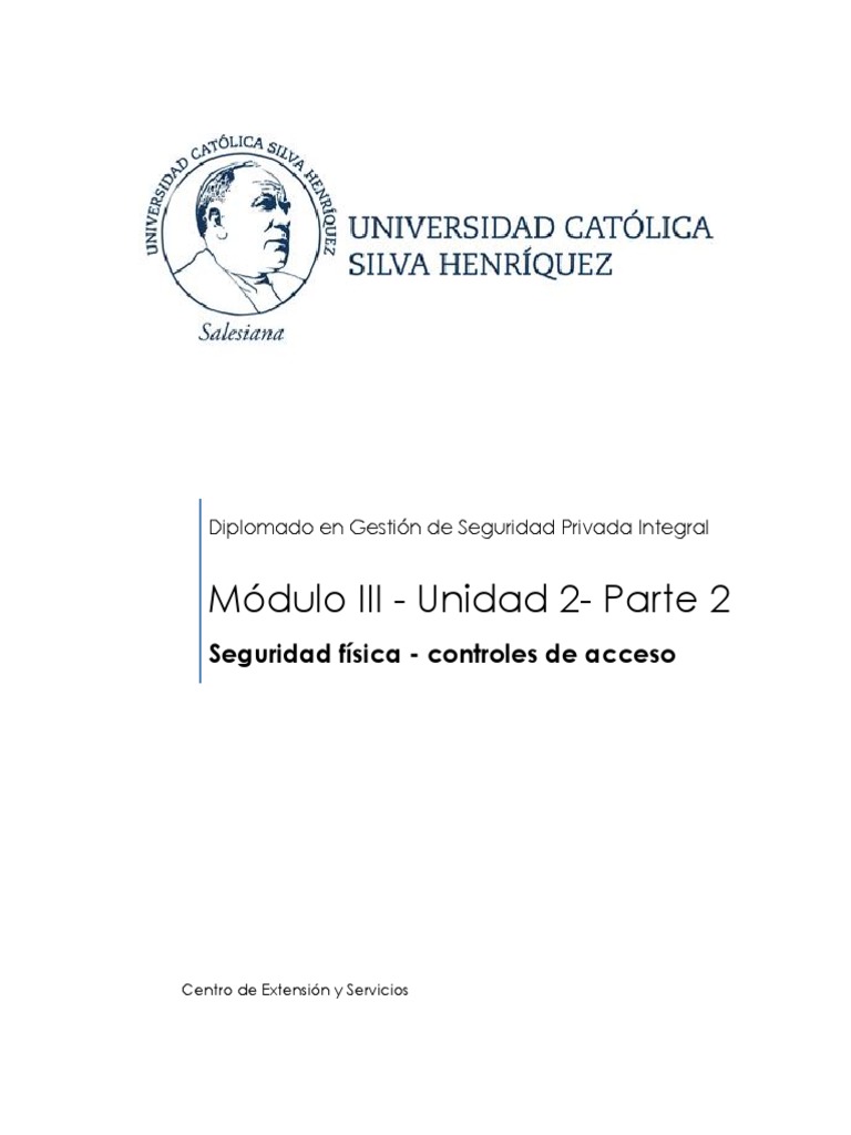 Control de Acceso en Seguridad Privada | PDF | Chile | Santiago