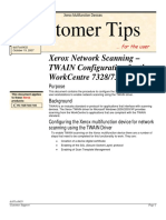 Customer Tips: Xerox Network Scanning - Twain Configuration For The Workcentre 7328/7335/7345