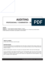P1 Auditing August 2020