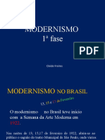 Modernismo - 1ª fase