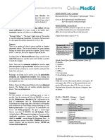 Rheumatology - Rheumatoid Arthritis