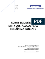 Mena - Robot Siguelíneas y Evitaobstáculos Mediante Arduino Para Uso Docente