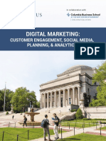 Digital Marketing:: Customer Engagement, Social Media, Planning, & Analytics