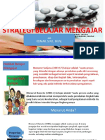 Strategi Belajar Mengajar: KOMAR, S.PD., M.PD