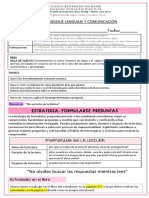 GUIA DE AUTOAPRENDIZAJE LENGUAJE LECTURA Y ESCRITURA SEMANA 23 y 24