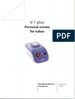 Manual de Usuario Agitador Vortex V1-Plus