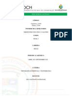 Levantamiento - Cinta y Jalón - Cajamarca y Salinas