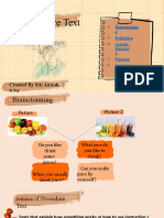 Procedure Text: Created by Siti Anisah, S.PD