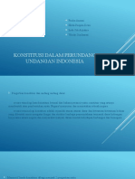 Konstitusi Tata Perundang - Undangan Indonesia