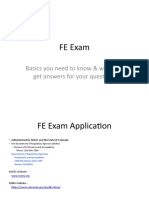 FE Exam: Basics You Need To Know & Where To Get Answers For Your Questions