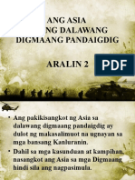 Aralin 2. Ang Wwi at Wwii