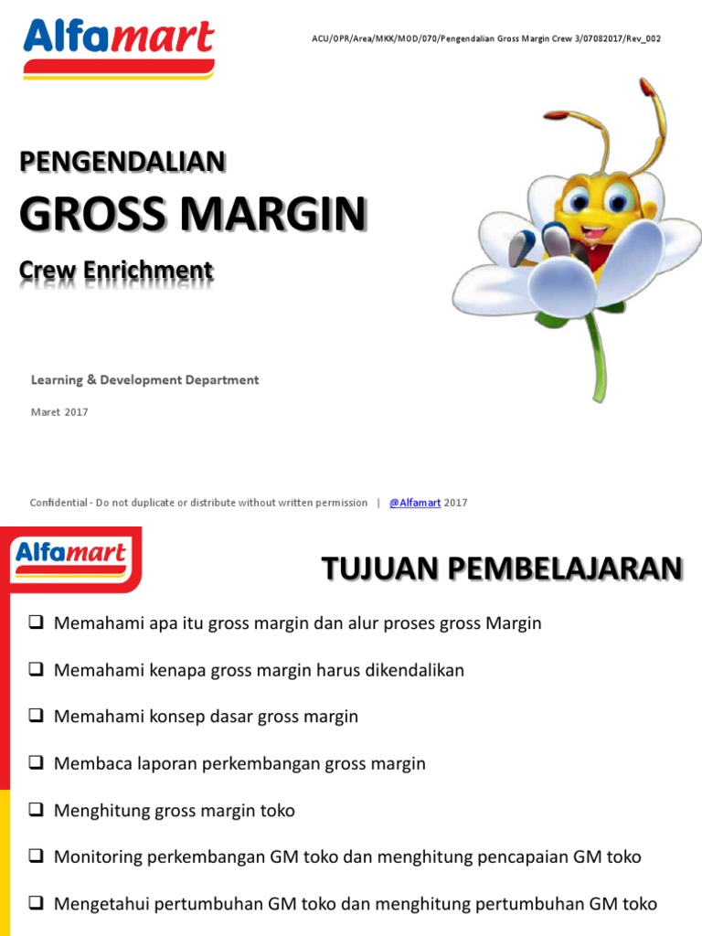 17 03 06 Pengendalian Gm Pdf Gross Margin Management Accounting