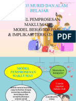 Edu3103 Model Pemprosesan Maklumat