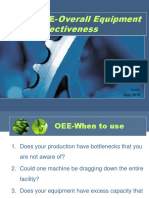 Overall Equipment Effectiveness: Guide