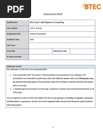 Assessment Brief