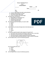 Science Worksheet No. 6 Class 7 Assessment Name: - Marks: - /10 Section - Date