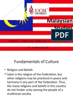 Malaysian Studies: Chapter 4: Malaysian Multiracial Society and Unity