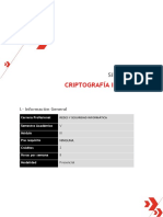 5394 - Ciclo V - Criptografía Informática