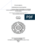 Tugas Sarjana Konstruksi Dan Manufaktur