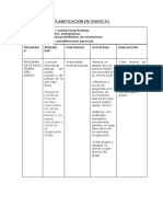 Planificación en Trayecto