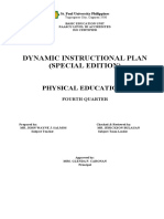 Dynamic Instructional Plan (Special Edition) : Physical Education 7