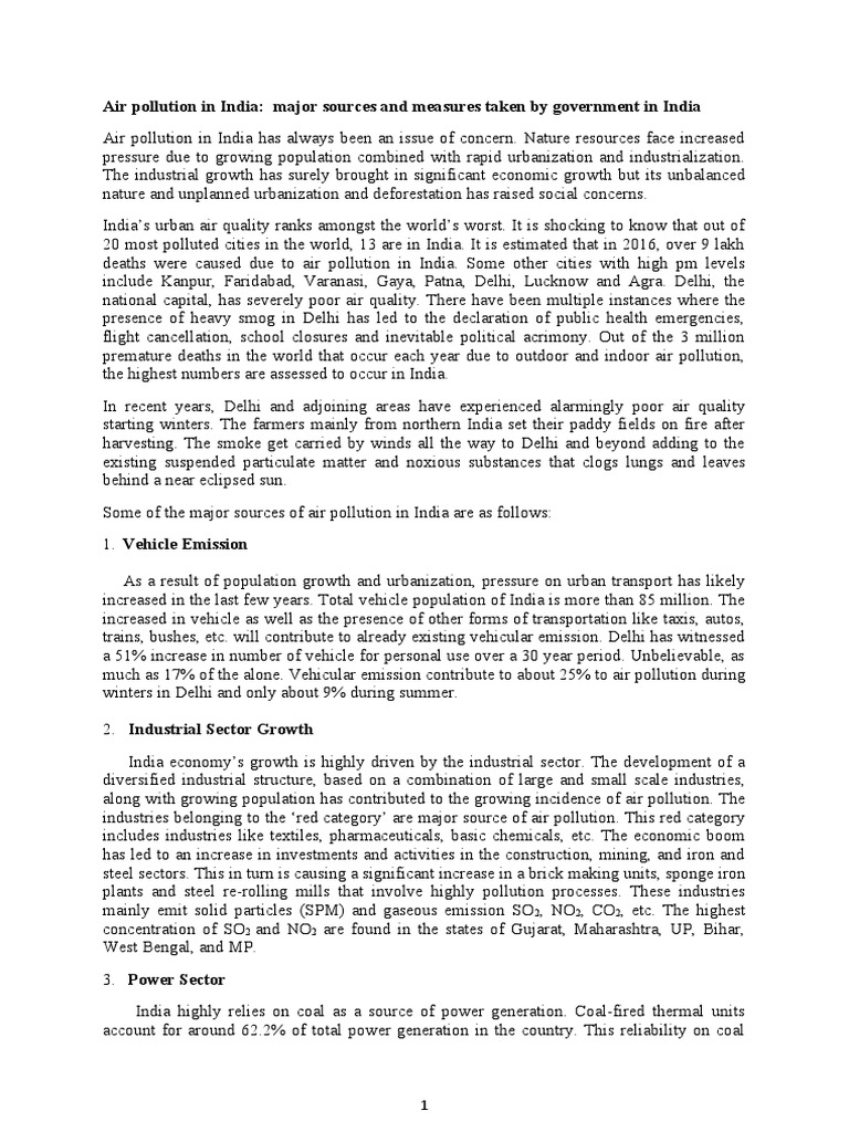 Air Water and Soil Pollution | PDF | Agriculture | Soil