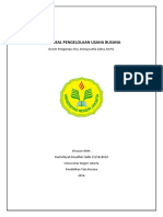 Proposal Pengelolaan Usaha Busana Nurfathiyah